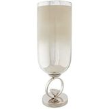 Vaas DKD Home Decor Champagne Kristal Aluminium (15 x 15 x 44 cm)