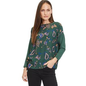 Tamaris T-shirt BARGEN pour femme Garden Topiary Paisley AOP, XS, Garden Topiary Paisley Aop, XS