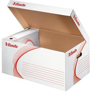 Esselte - opbergdoos van karton met deksel, opslag van archiefdozen (6 x 80 mm of 5 x 100 mm)