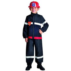 Cesar - F173-003 - kostuum - kostuum - brandweerman box - 8 tot 10 jaar