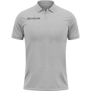 givova Ma005 Poloshirt voor volwassenen, uniseks, lichtgrijs gemêleerd