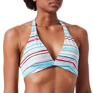 sloggi Shore Dames Triangelbikini Candy Basslet, Blauw - Light Combination