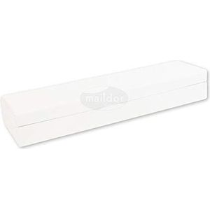 Maildor GB010O – een pennenbakje uit de productlijn, wit, 21,5 x 6 cm, van karton met Clairefontaine papier