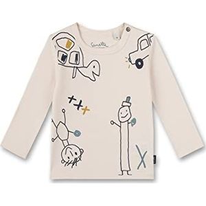 Sanetta Baby Jongens T-shirt Crème, 56, Crème