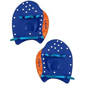 ZONE3 Power Stroke Zwempeddels, maat M, blauw/rood
