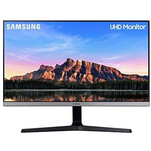 Samsung U28R552UQP, pc-monitor 28 inch (16:9), UHD 4K 3840x2160, 60Hz, IPS 4ms, plat, 300cd/m2, 1000:1, kantelbaar, HDMI-kabel