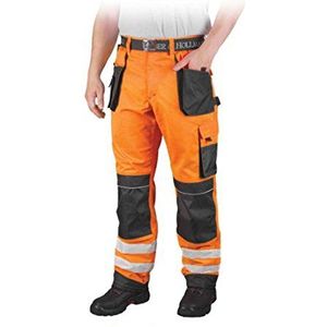 Leber&Hollman LH-FMNX-T_PSB60 Vormes beschermende broek oranje/grijs/zwart maat 60, oranje/grijs/zwart