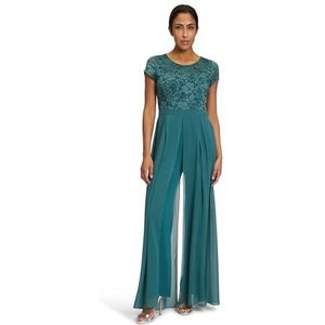 Vera Mont 0290/4825 jumpsuit voor dames, Dark Emerald, 44
