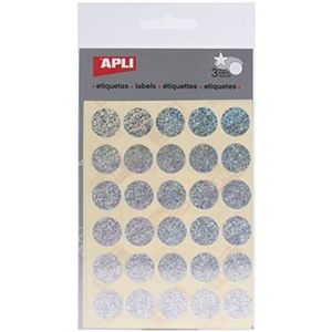 APLI Kids 11810-Bolsa ronde gum Ø 20 mm holografisch 3 vellen