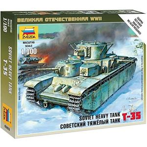 Zvezda - Z6203 - modelbouw - stormpanzer - Sovietic Tank T-35