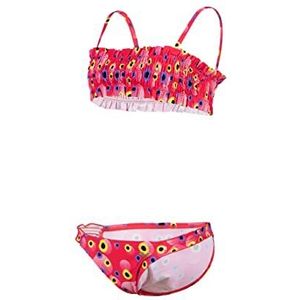 arena Girls' Arena Vintage bikini hoofdband tweedelige zwempak meisjes, Anguria Multi