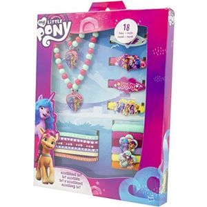 Joy Toy Hasbro My Little Pony The Movie 42693 accessoireset, 18-delig, meerkleurig