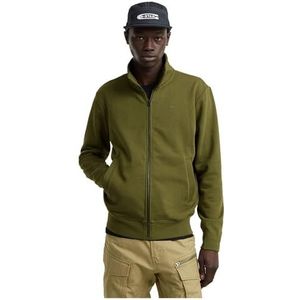 G-STAR Nifous Zip Thru Sweatshirt Trainingspak voor heren, Groen (Shadow Olive D25122-d566-b230), S
