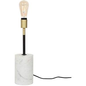 One Couture Staande lamp staande lamp tafellamp metaal marmer wit messing zwart