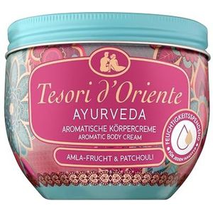 TESORI D'Oriente Body Cream ""Ayurveda"", 300 ml, aromatische bodylotion met amlavruchten en patchouli, vochtinbrengende crème voor lichaam en zintuigen