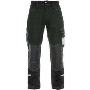 Hydrowear 042860K-66S RIVA Constructorline broek, maat 66/S, zwart, zwart.
