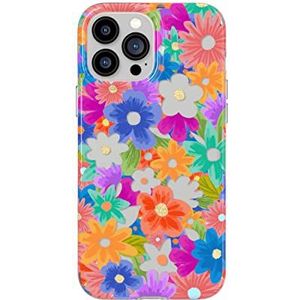 Tech21 Evo Art Cutout Flora beschermhoes voor iPhone 13 Pro Max, exclusieve illustratie, 3,6 m valbescherming