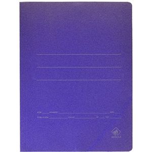 Mariola 1080 Classeur de Carton avec Gomme Bleu