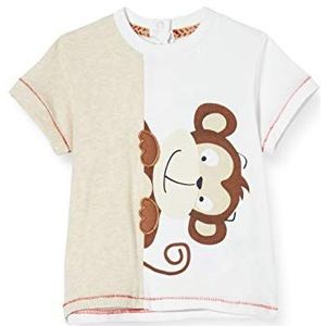 Chicco T-shirt Manica Corta Bimbo mouwloze trui, wit (Bianco 033), 58 (maat fabrikant: 062) babyjongen, Wit.