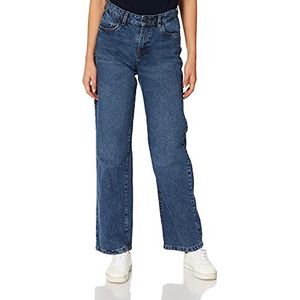 Noisy May Amanda Medium Waist Jeans voor dames, middelblauwe denim