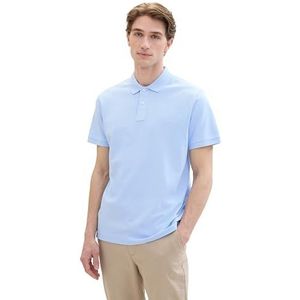 TOM TAILOR Polo pour homme, 35271 - Bleu planche à voile, S