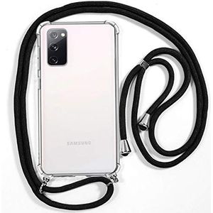 Cool beschermhoes voor Samsung G780 Galaxy S20 FE met zwart trekkoord