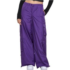 Urban Classics Pantalon cargo Ripstop pour femme, Violet, XL