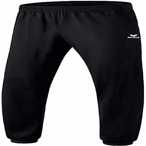 Erima Joggingbroek voor heren, polyester met elastische manchetten, zwart.