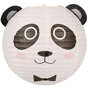 PANDA hanglamp Japanse bal Ø 35 cm papier wit zwart