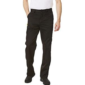 Iron Mountain Workwear IMPNT100 Klassieke cargobroek voor heren, met zakken en kniebeschermers, zwart, standaardmaat 106,7 cm