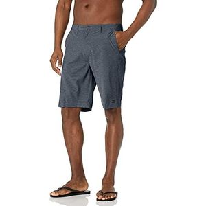 Billabong Short hybride classique pour homme - Séchage rapide - Extensible dans les quatre sens - 53,3 cm, bleu marine, S