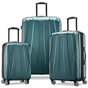 Samsonite Centric 2 Uitschuifbare harde koffer met zwenkwielen, Emerald Groen, Centric 2 Uitschuifbare harde koffer met zwenkwielen