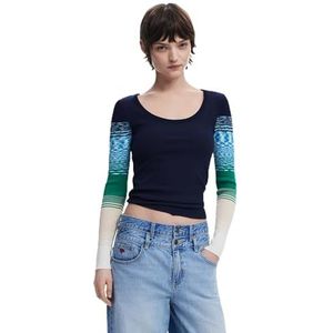 Desigual TS_Churchill, 5000 Navy, XS, bleu, XS