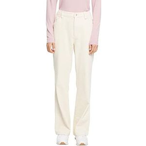 ESPRIT Corduroy broek met wijde pijpen, mix en match, gebroken wit, 33W / 30L, gebroken wit