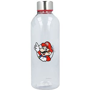 Super Mario herbruikbare waterfles van kunststof, 850 ml