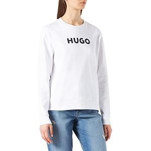 HUGO trui dames, wit 100