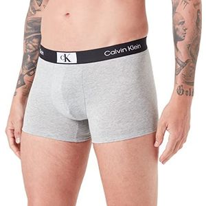 Calvin Klein Boxershorts voor heren, 1 stuk, grijs.