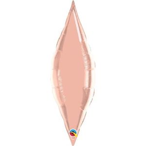 Qualatex 57846 conische folieballon roségoud 68,6 cm