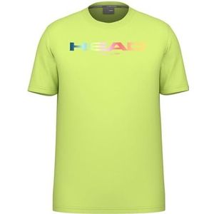 HEAD Rainbow T-shirt pour homme, citron vert clair