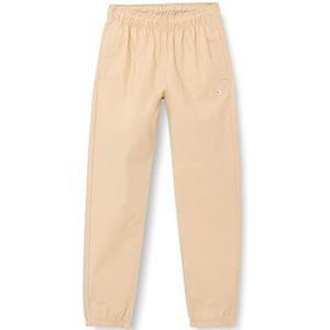 Champion Legacy Authentic Pants Cotton Woven Ribstop Elastische Cuff Heren Trainingsbroek Taupe, XS, bruin