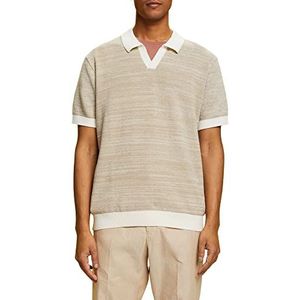 ESPRIT Polo Homme, 285/sable, XXL