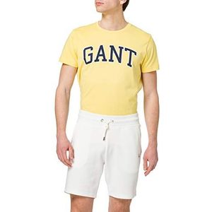 GANT Opvallende sweatshorts voor heren, eierschaal