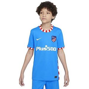Atlético Madrid kindershirt 2021/22 officieel derde shirt, Blauw
