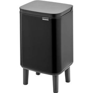 Brabantia Bo Hi Prullenbak - 4 liter - Matt Black