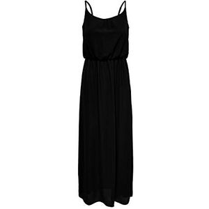 ONLY Onlwinner S/L Maxi Dress Noos Ptm damesjurk, zwart.