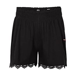 O'NEILL AVA Smocked Shorts 19010 Black Out, Regular Women, 19010 Black Out, S-M, 19010 Black Out