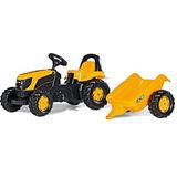 Rolly Toys RollyKid JCB - Traptractor met Aanhanger