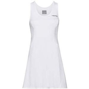 HEAD Club Dress W tenniskleding voor dames (1 stuk), Wit
