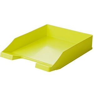 HAN Brievenbak klassiek, DIN A4/C4, stapelbaar, stabiel, modern, Trend Colour Lemon