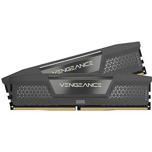 CORSAIR VENGEANCE DDR5 RAM 48 GB (2 x 24 GB) 6000 MHz CL30 AMD EXPO Intel XMP computergeheugen compatibel met iCUE - grijs (CMK48GX5M2B6000Z30)